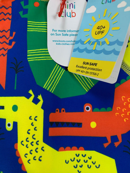 Boys Mini Club One Piece Swimsuit Swimming Swim Sun Safe Surf Suit Sho Juliaellietate