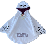 Girls Harry Potter Hedwig Poncho Dressing Gown Cape Loungewear Age 6 - 7 Years