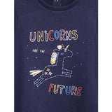 Girls Unicorns Are The Future Sweatshirt Dress Jumper Ex M*S Baby Age 1-3 Years