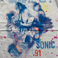 Boys Girls Sonic The Hedgehog T Shirt Top Gamer Tshirt Age 7 - 14 Years