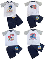 Boys Sonic the Hedgehog Pyjamas PJs Short Sleeve Top & Shorts Age 7 - 12 Years