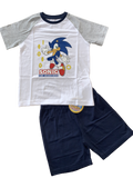 Boys Sonic the Hedgehog Pyjamas PJs Short Sleeve Top & Shorts Age 7 - 12 Years