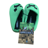 Boys Girls Minecraft Gamer Gaming Creeper Slippers / Boots / Mules