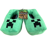 Boys Girls Minecraft Gamer Gaming Creeper Slippers / Boots / Mules