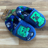 Boys Girls Minecraft Gamer Gaming Creeper Slippers / Boots / Mules