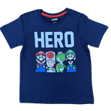 Boys Girls Super Mario T-Shirt Top 100% Cotton Short Sleeve Kids Age 2 - 9 Years