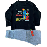 Boys Girls The Grinch Christmas Pyjamas PJs Xmas Eve Box Age 5 - 12 Years