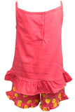 Girls Mothercare Lemon 4 Piece Vests & Shorts Set Baby Age 9 Months - 5 Years