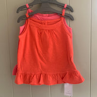 Girls Mothercare Lemon 4 Piece Vests & Shorts Set Baby Age 9 Months - 5 Years