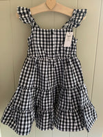 Girls M*Co Gingham Summer Dress 100% Cotton