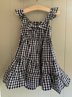 Girls M*Co Gingham Summer Dress 100% Cotton