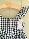 Girls M*Co Gingham Summer Dress 100% Cotton