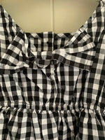 Girls M*Co Gingham Summer Dress 100% Cotton