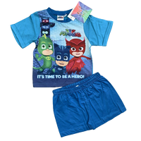 Boys Pyjamas Short Sleeve T-Shirt & Shorts Set Baby Toy Story Batman Peppa Pig