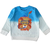 Boys Girls M*nsoon Sweatshirt Lion Scuba Diving Snorkeling Top Baby - 8 Years