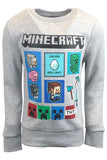 Boys Girls Minecraft Sweatshirt